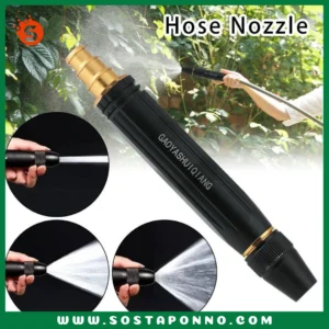 Uses: household car, car washing, garden watering, garden spray, washing floor Weight:90g Jet distance:7-10m 100% Brand New and High Quality Size:17cm Material: Alloy copper plating Product Name:Hose Nozzle Package Including: 1PC Note: 1. Due to the light and the difference screen adjustment, the color of the item may be slightly different from the images. 2. Please allow 1-3cm measurement deviation due to manual measuremen