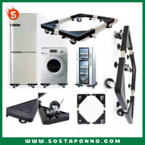 Application: suitable for placing heavy objects such as washing machine refrigerator, sterilizing cabinet and air-conditioner Feature: maintaining ventilation of the bottom of the objects,anti-moisture, anti-rust, and easy to be moved and cleaned Material: PA66 rubber universal wheels, metal zinc-plating tube Function: smooth and firm, adjustable dimension and convenient movement Quality: Ultra-strong rigidness, pressresistance, and anti-corrosion Height: 10 cm Maximum load: 138kg MaximumStretton: 56cm x 56cm size adjustable Ultra-strong rigidness, pressresistance,and anti-corrosion Handy pallet is easy to navigate with four 360 degrees rotating wheels No more struggling and backaches! Rearrange bulky furniture with ease or move heavy objects effortlessly with the handy tools The fastest and easiest way to move heavy objec