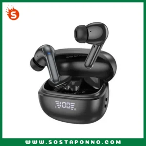 Hoco EQ5 ANC+ENC TWS Earbuds IFR-53 Hoco EQ5 Energy Dual Mic ANC+ENC Bluetooth 5.3 True Wireless Earphone TWS Earbuds Bluetooth 5.3, designed for Android and iPhone Sweat Proof, Noise Cancellation, Noise Isolating, Built in Microphone Usage time: 7 hours; Standby time: 180 hours ANC+ENC noise reduction true wireless Bluetooth headset Supports one to two functionality, can be connected to two phones simultaneously USB C Charging Port, digital battery display