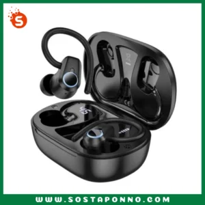 Hoco EQ8 Pure Joy Earhook TWS Earbuds IFR-45 Introducing the Hoco EQ8 Pure Joy Earhook TWS Earbuds, a remarkable addition to the world of true wireless Bluetooth headphones. Equipped with advanced ANC noise cancellation technology, these earbuds ensure an immersive listening experience by effectively eliminating external disturbances. What sets them apart is their versatility, allowing users to seamlessly switch between three distinct modes to suit their preferences Powered by the latest Bluetooth version 5.3, connectivity is seamless and reliable, with no signal delays, ensuring an uninterrupted listening experience. The auto-pairing function simplifies the initial setup process, automatically connecting to paired devices when the case is opened and disconnecting when closed. Additionally, these earbuds support voice assistant functionalities, enabling hands-free control of iOS systems. Crafted for exceptional audio performance, the Hoco EQ8 features 10mm dynamic drivers that deliver precise stereo sound with HiFi audio quality. The ergonomic in-ear design ensures a comfortable and secure fit, allowing for extended listening sessions without discomfort. Moreover, the charging case boasts a unique gimmick slot for attaching a wrist or neck strap, enhancing portability and convenience. Furthermore, these earbuds feature an over-ear design for enhanced stability and comfort during wear. Supporting master-slave switching and the ability to summon Siri, these earbuds offer unparalleled convenience and functionality for users on the go. Experience the perfect blend of style, comfort, and performance with the Hoco EQ8 Pure Joy Earhook TWS Earbuds.