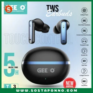 T-3 TWS Earbuds IFR-43 Product specifications Product model: T-3 Bluetooth version: V5.4 Effective distance: About 15 m Horn diameter: 13mm Rated battery power: 1.25W Impedance: 32Ω Microphone Sensitivity: -40dB±3dB SNR: 95dB Distortion: 3% Frequency response: 20Hz-20Hz Playing time: about 5 hours Earphone battery capacity: 35mAh Battery capacity of charging chamber: 300 mAh  Headphone charging time: about 1.5 hours Charging time of charging chamber is about 1.5 hours 