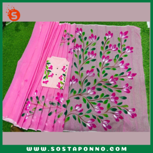 কাপল সেট (শাড়ি এবং পাঞ্জাবি) বিবরণ: এই কাপল সেট(শাড়ি এবং পাঞ্জাবি) বিশেষভাবে ডিজাইন করা হয়েছে, যা আপনার এবং আপনার প্রিয়জনের পোশাকের মধ্যে একটি ঐক্যপূর্ণ সৌন্দর্য যোগ করবে। পারিবারিক অনুষ্ঠান, বিশেষ দিন বা উৎসব—যেকোনো আয়োজনে আপনি এবং আপনার সঙ্গী এই সেটটি পরে হয়ে উঠবেন নজরকাড়া। এই সেটটিতে রয়েছে একটি ধুপিয়ান সিল্কের শাড়ি এবং ধুপিয়ান কটনের পাঞ্জাবি, যা স্টাইল এবং মানের সমন্বয় ঘটিয়েছে, এবং দীর্ঘ সময় ধরে আরাম প্রদান করবে। বৈশিষ্ট্য: শাড়ি: এই ধুপিয়ান সিল্ক শাড়িটি তার দীর্ঘ ১২ হাত দৈর্ঘ্যের জন্য বিশেষভাবে প্রশংসিত। এতে স্কিনপ্রিন্টের কাজ করা হয়েছে, যা শাড়িটিকে আরও চিত্তাকর্ষক করে তোলে এবং যেকোনো অনুষ্ঠানে পরার জন্য একদম পারফেক্ট। পাঞ্জাবি: পুরুষদের জন্য আরামদায়ক এবং স্টাইলিশ ধুপিয়ান কটনের পাঞ্জাবি, যা পোশাকে এনে দেয় বিশুদ্ধ বাঙালি ঐতিহ্যের ছোঁয়া। এটি ধুপিয়ান কটনের হওয়ায় দীর্ঘক্ষণ পরলেও বেশ আরামদায়ক অনুভূতি দেবে। কালার গ্যারান্টি: কাপড়ের মানের প্রতি আমাদের সম্পূর্ণ প্রতিশ্রুতি রয়েছে, তাই এই সেটের রঙ থাকবে উজ্জ্বল এবং অক্ষয়। বারবার ধোওয়ার পরেও রঙ থাকবে প্রায় নতুনের মতো। এই কাপল সেটটি আপনাকে এবং আপনার সঙ্গীকে দিবে এক অনন্য বৈচিত্র্যময় এবং স্টাইলিশ লুক। বিশেষ মুহূর্তগুলোকে আরও সুন্দর ও স্মরণীয় করে তুলতে এখনই অর্ডার করুন এই এক্সক্লুসিভ কাপল সেটটি। বিশেষ উল্লেখ: এই শাড়ি ও পাঞ্জাবির সেটটি বাঙালি ঐতিহ্যের এক অসাধারণ মেলবন্ধন। আপনার জীবনের বিশেষ দিনগুলোতে এটি হয়ে উঠতে পারে আপনার স্টাইলের এক অনন্য সংযোজন।