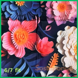 3D Waterproof Bedsheet 6/7 Fit