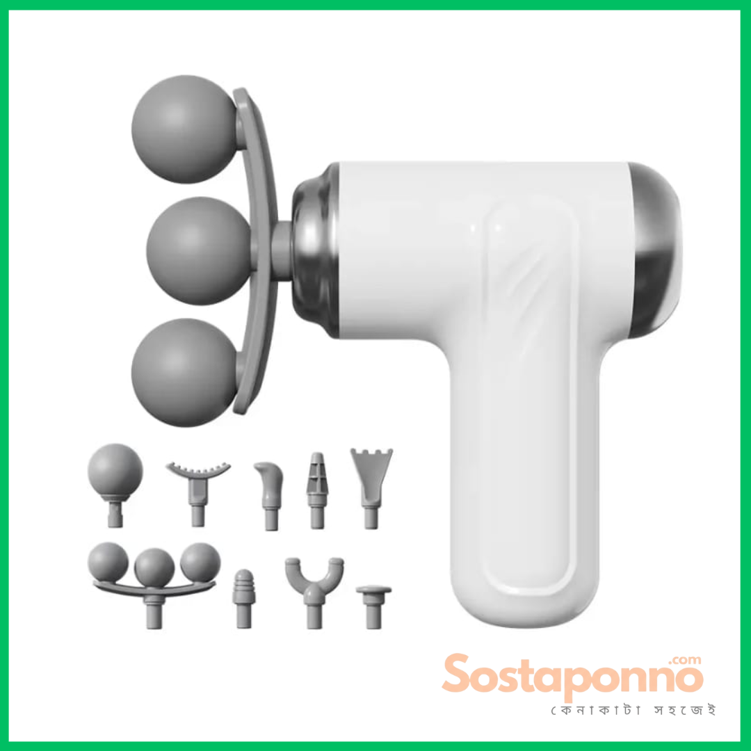 9 In 1 Mini Gun Massager 1 9 In 1 Mini Gun Massager