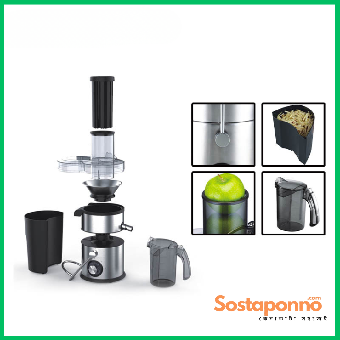 Sokany Automatic Multifunction Vegetable & Fresh Juicer – SK-629 3 Sokany Automatic Multifunction Vegetable & Fresh Juicer – SK-629