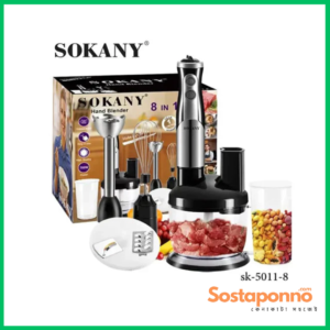 Sokany 8 in 1 Hand Blender SK-5011-8 – 700W
